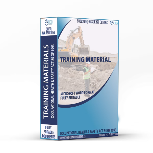 Training Material - HSE Induction: Chemical Industry
