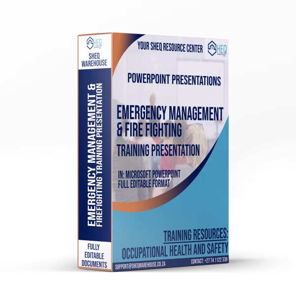 Training Material - Emergency Preparedness & Firefighting