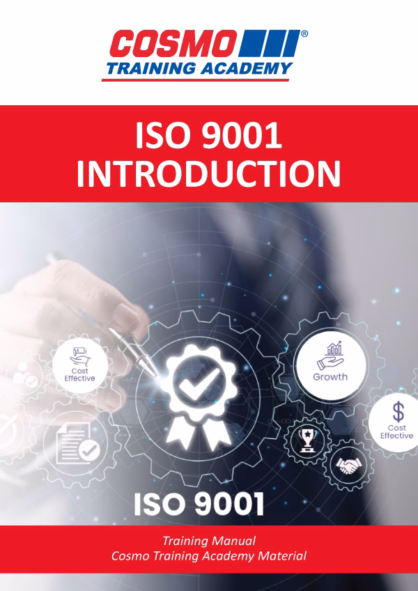 ISO 9001 Introduction